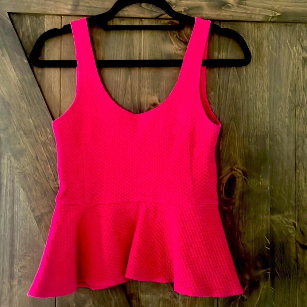 Ganni Peplum Blouse; Women’s Size Small